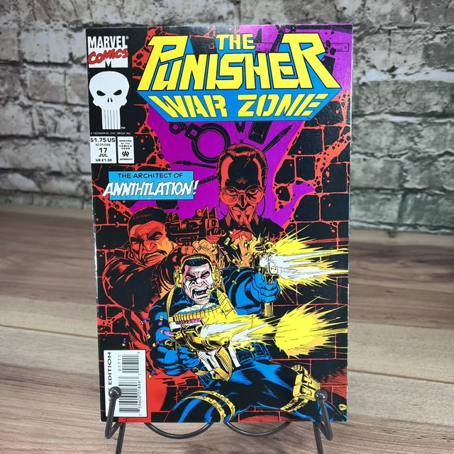 the Punisher War Zone comic books 17 20 & 21 Marvel Comics 2