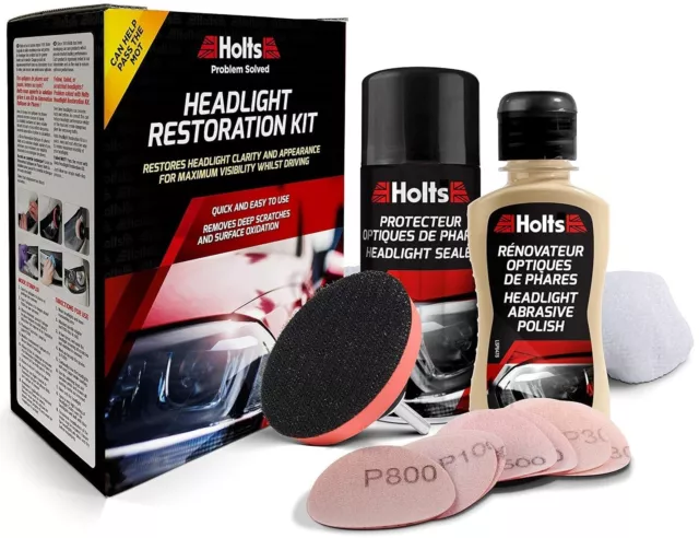 Headlight Restoration Kit other Restores original brightness Holts 11750