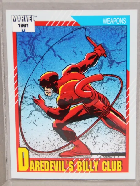 1991 Impel Marvel Universe Series 2 - Daredevil's Billy Club #129