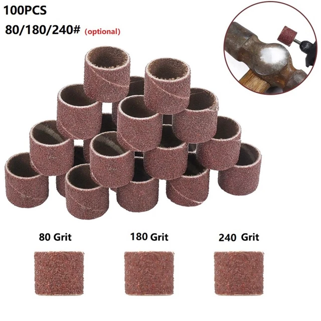 Nastri di ricambio levigatura per batteria levigatura levigatura 80/180/240 grana