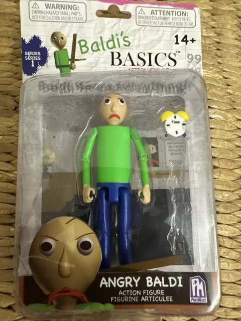  Baldi's Basics 5 Action Figure (Angry Baldi), Multicolour :  Toys & Games