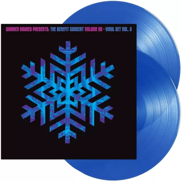 Warren Haynes - Benefit Concert 3 (2023) 2 LP Bleu Vinyl