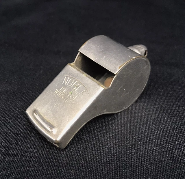 SPORTCRAFT CORK BALL Metal Whistle Made In Japan With Very Nice Police