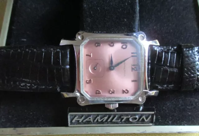 Hamilton Registered Edition '6295 Lloyd' Gents Watch.super Dial.lovely! Orig.box