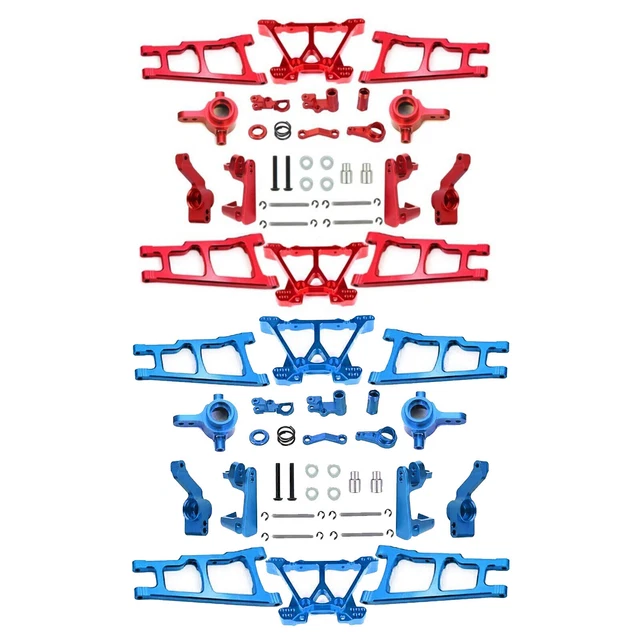 Aluminum Metal Upgrade Parts Kits For TRAXXAS SLASH 4x4 1/10 RC Car Truck