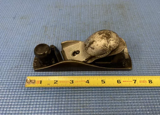 Vintage STANLEY RULE & LEVEL No. 140 Skew Block Rabbet Plane USA
