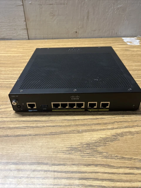 CISCO C931-4P ISR 900 Series Integrated Service Router $180.00 - PicClick