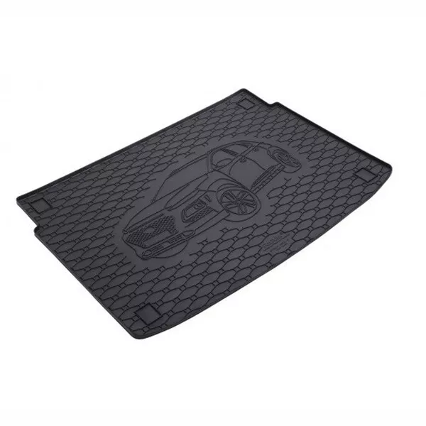 Alfombra protector cubre maletero de goma para KIA RIO IV en posición baja desde