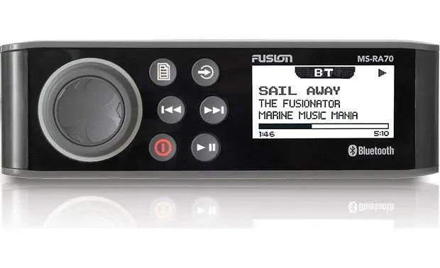 FUSION RA-70 STEREO NAUTICO MARINO STAGNO BLUETOOTH  6" by PAINESTORE