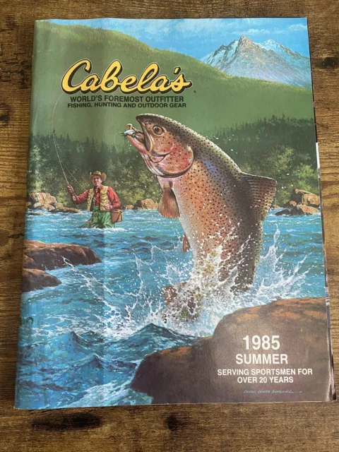 VINTAGE 1985 CABELA'S & Bass Pro Shops Summer Catalog Fishing Hunting  $45.00 - PicClick