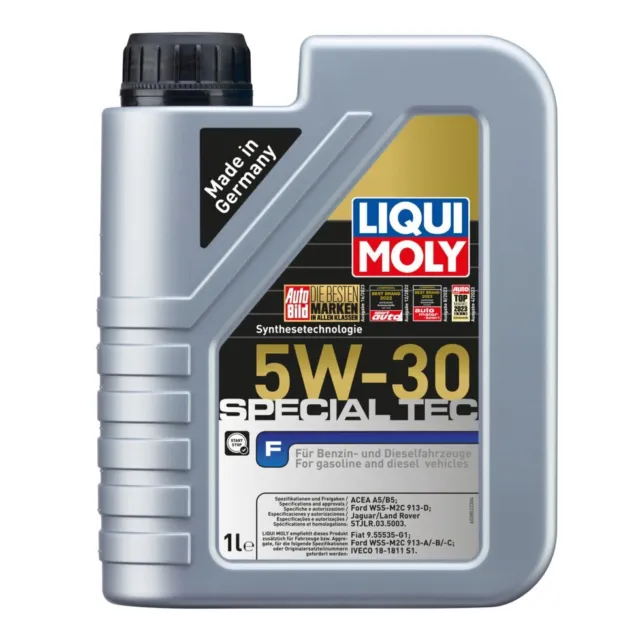 Motoröl LIQUI MOLY 3852 Special Tec F 5W-30 Leichtlauf synthetisch ua. Ford 1L