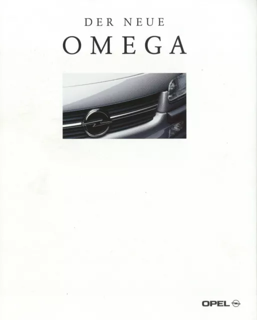 Opel Omega Prospekt 1994 2/94 D brochure broszura catalogus broschyr brosjyre