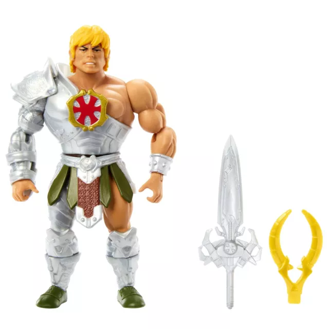 Masters of the Universe Origins Actionfigur Snake Armor He-Man MotU Retrostil