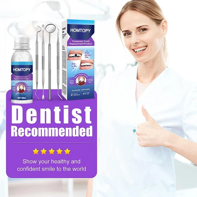 Kit Riparazione Denti Riparazione Denti Denti Modellabili Denti Falsi B 6O9W Riparazione Dentale 9CP2