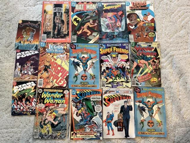 dc comic lot Super Friends, Atari Force and others - 15 total