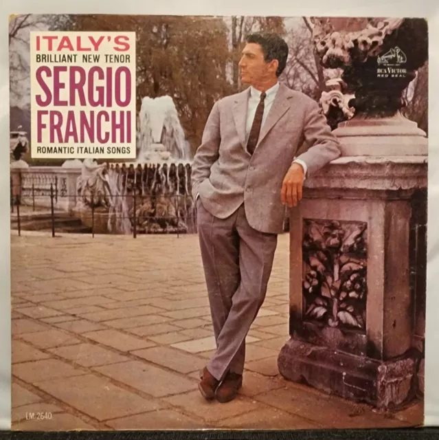 Sergio Franchi ‎– Romantic Italian Songs (1962)