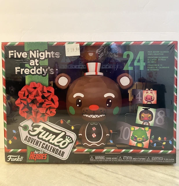 FUNKO ADVENT CALENDAR Five Nights At Freddy's NEW FACTORY SEALED Pint