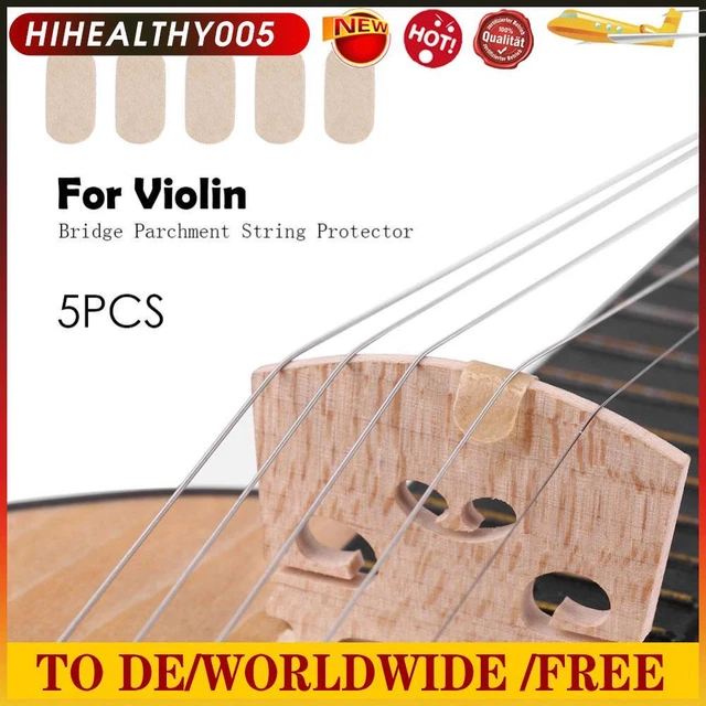 5pcs Viola E String Pads Professional Parchment Replacement Violins Accessories