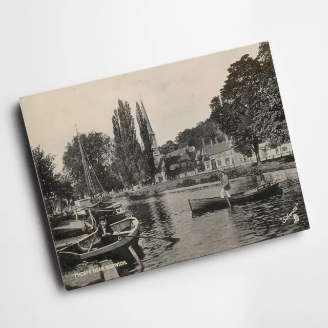A3 PRINT - Vintage Norfolk - Thorpe near Norwich