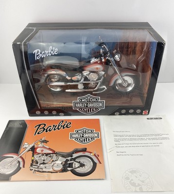 1999 MATTEL BARBIE Harley-Davidson Fat Boy Motorcycle New Unopened W