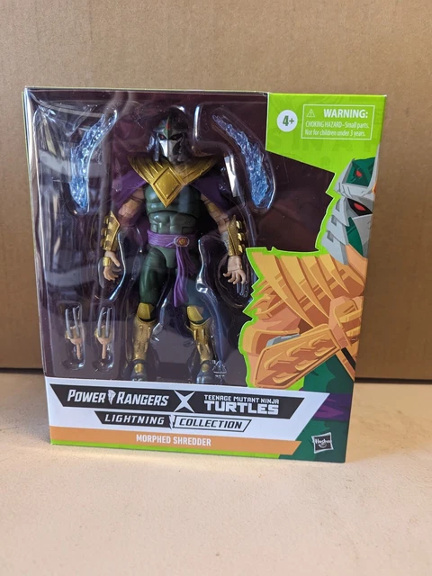Hasbro Power Rangers Lightning Green Ranger Shredder Deluxe Action Figure