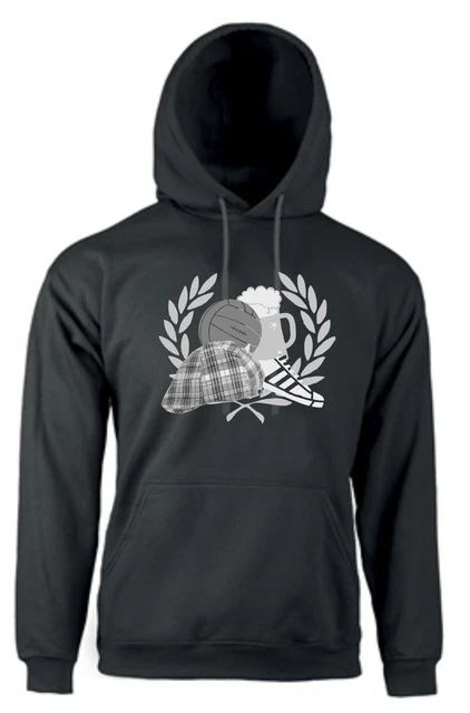 felpa eko ULTRAS casual LEGEND cappuccio e tasche laterali