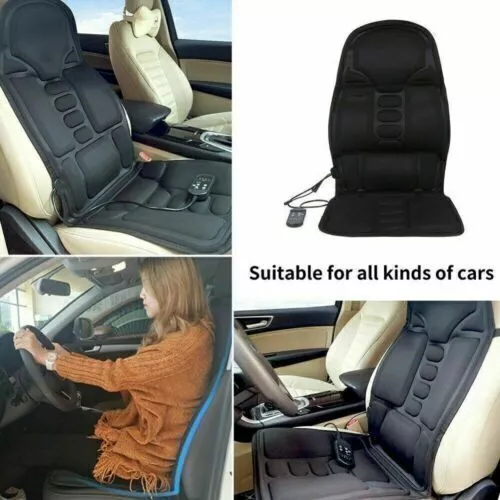 Full Body Back Seat Massager Cushion 8 Model Massage Pad Mat Chair for Home Car 2