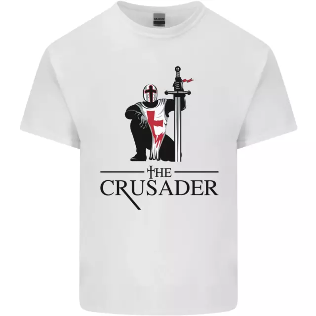 T-shirt da uomo in cotone The Cusader Knights Templar St Georges Day