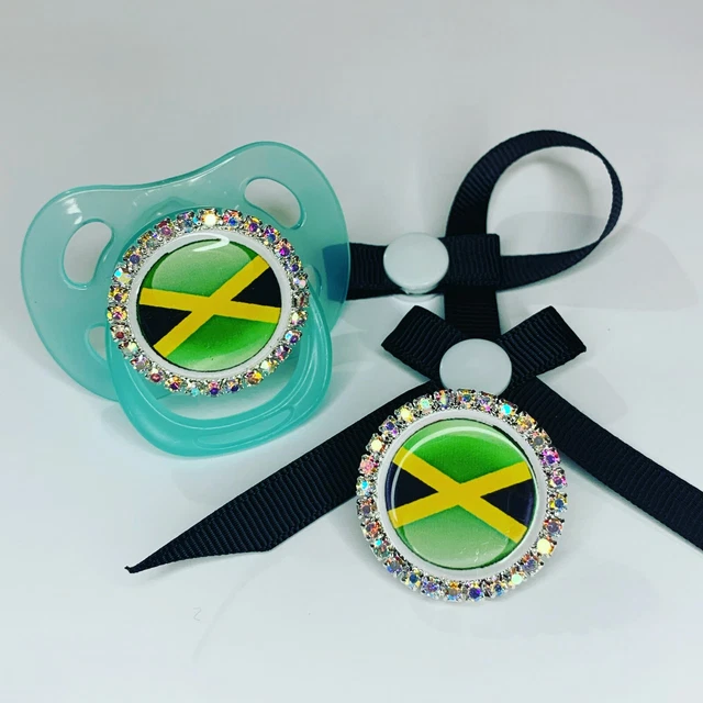 CUSTOM MADE PERSONALISED Baby Dummy Soother Dummies Charm Clip Boys