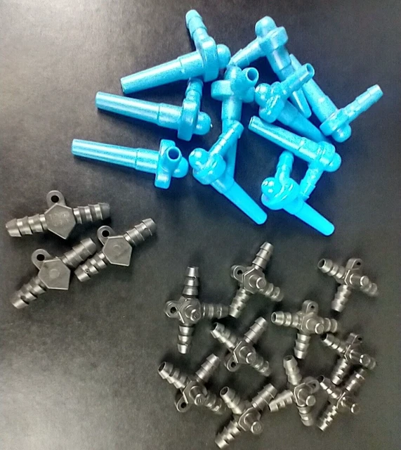 10 Maxflo 5/16 Sap Spouts for 5/16" Maple Tubing 10 Tees 3 Connectors