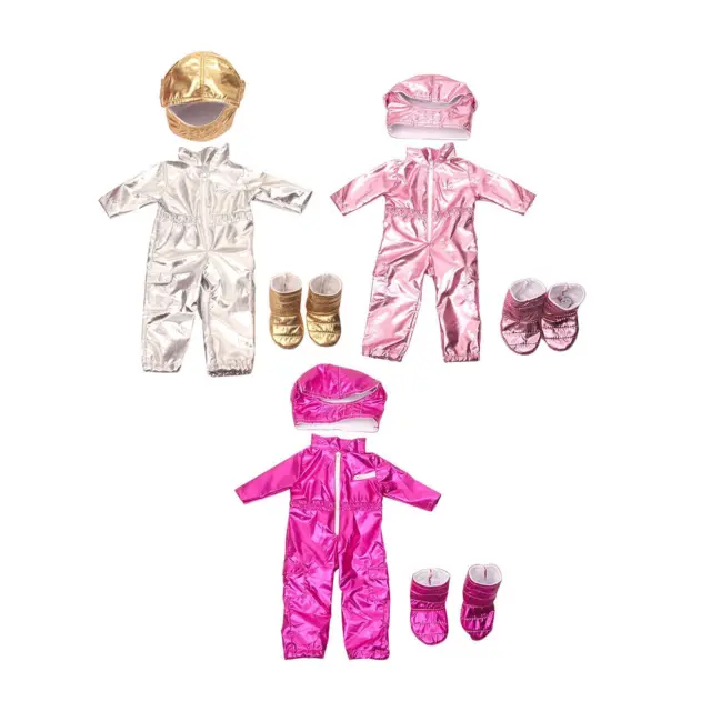 Tuta Spaziale per Bambole Americane Da 18 Pollici, Abiti di Moda, Abbigliamento