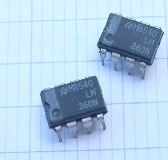 ST MICROELECTRONICS MC1458N IC DUAL OPERATIONAL AMP. LM1458N PKG4 In - Foto 3