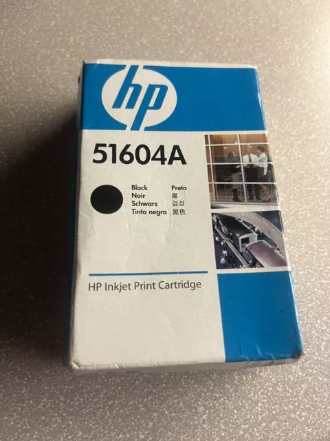 Nuevo/Sellado Fabricante De Equipos Originales Hp 51604A Tinta Negra - Caducidad Octubre 2011