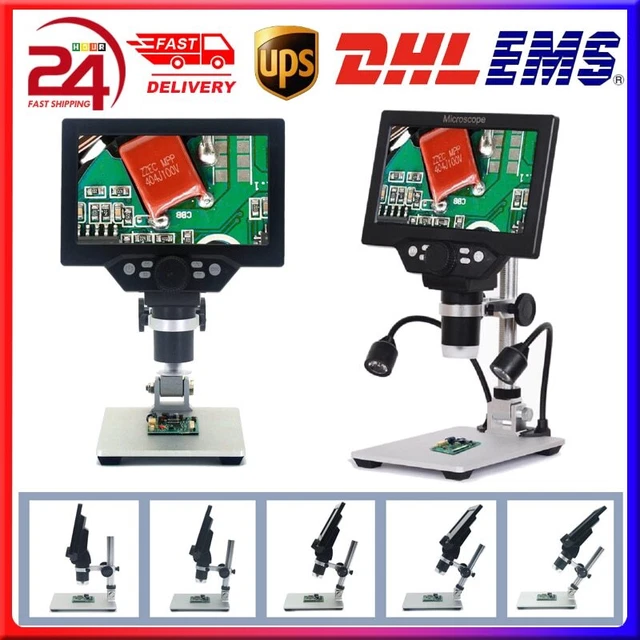 G1200 Digita Microscope 7" 12MP 1-1200X Microscope