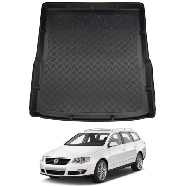 NOMAD Boot Liner for VW Passat 2005-11 Estate Tailored Car Floor Mat Guard Tray