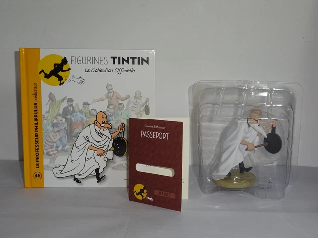 Figurine Moulinsart Tintin - Le professeur Philippulus prédicateur Figurine Moulinsart Tintin - Le professeur Philippulus prédicateur