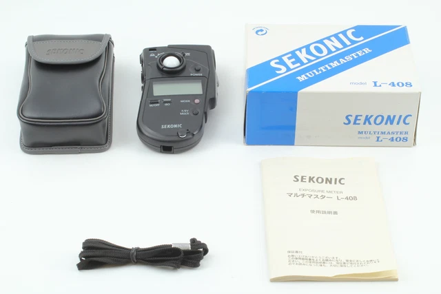 [Top MINT in Box] SEKONIC L-408 Multi Master Light Exposure Meter  From JAPAN