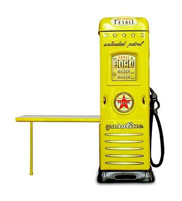 Gabinete de gasolinera armario con escritorio coche gasolineras diseño amarillo