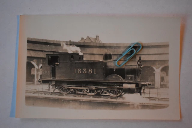 TRAIN PHOTOGRAPH OF Railway Locomotive No 16381 (cp34) £1.70 - PicClick UK