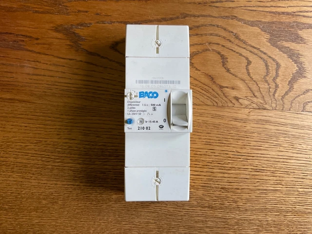 401013 - Disjoncteur De Branchement Enedis Tétrapolaire Différentiel