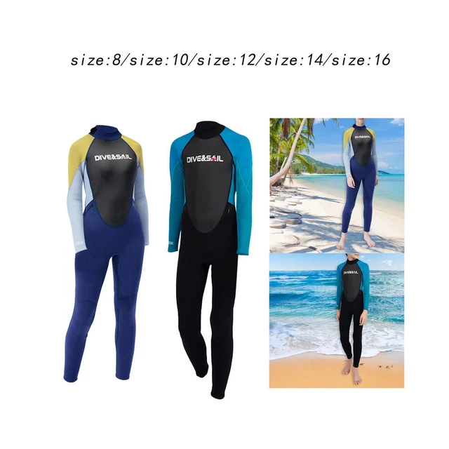 Costumi Da Bagno Per Bambini Muta Termica Impermeabile Per Canoa