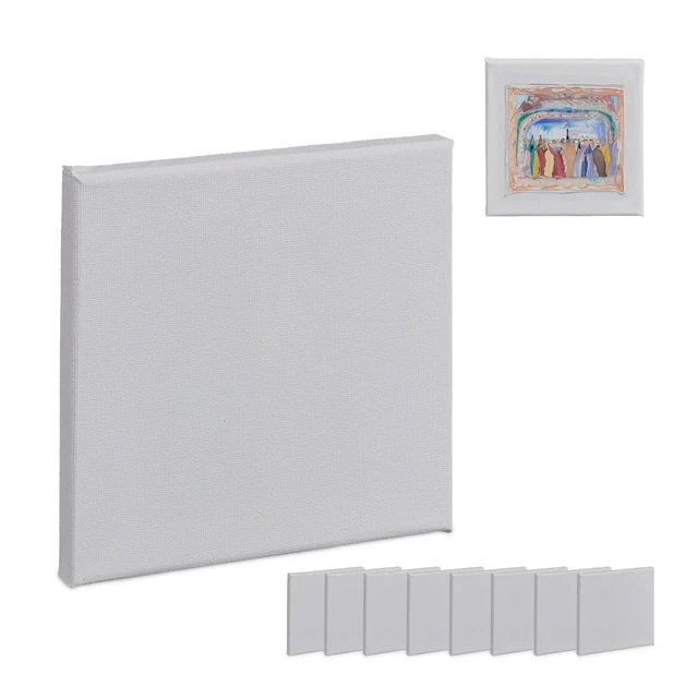 Set Per Dipingere Belle Vous Confezione 28 Set Tela Per Dipingere - 4 Isure Assortite Idee Regalo Per Chi Ama Dipingere - 2