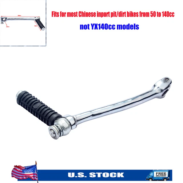 13MM Kick Start Lever Fold Kick Starter Lever For 50-140CC ATV Motorcycle