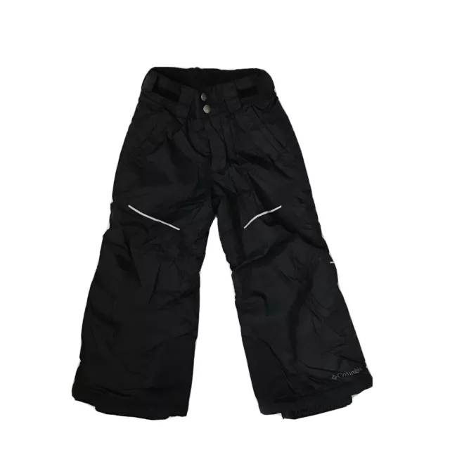 Columbia Black Ski Snow Pants Kid/Toddler.XXS(4/5)/Adjustable/Omnishield