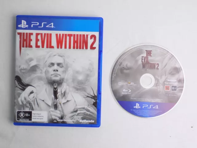 Mint Disc Playstation 4 Ps4 The Evil Within 2  Free Postage