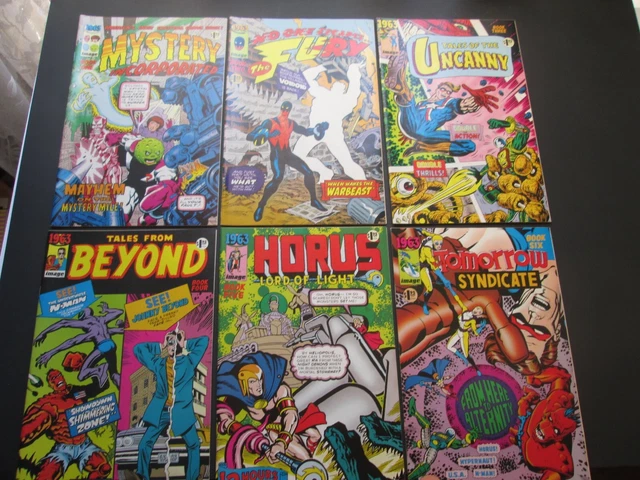 Set of 6: 1963 Image 1993 Alan Moore Veitch Bissette Gibbons : High Grade