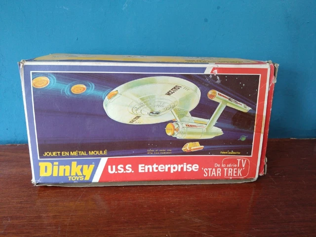 Rare 1976 Dinky USS Enterprise in Original Box