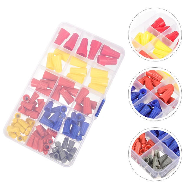 102pcs Practical Electrical Wire Connectors Wire Connectors Nuts