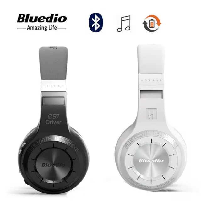 Bluedio Stereo Bluetooth 5.0 Wireless HT Turbine Bass Headset Headphones Sport