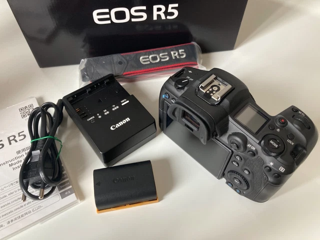 Canon EOS R5 45,0MP Appareil Photo Hybride - Noir (Boîtier Nu) 2